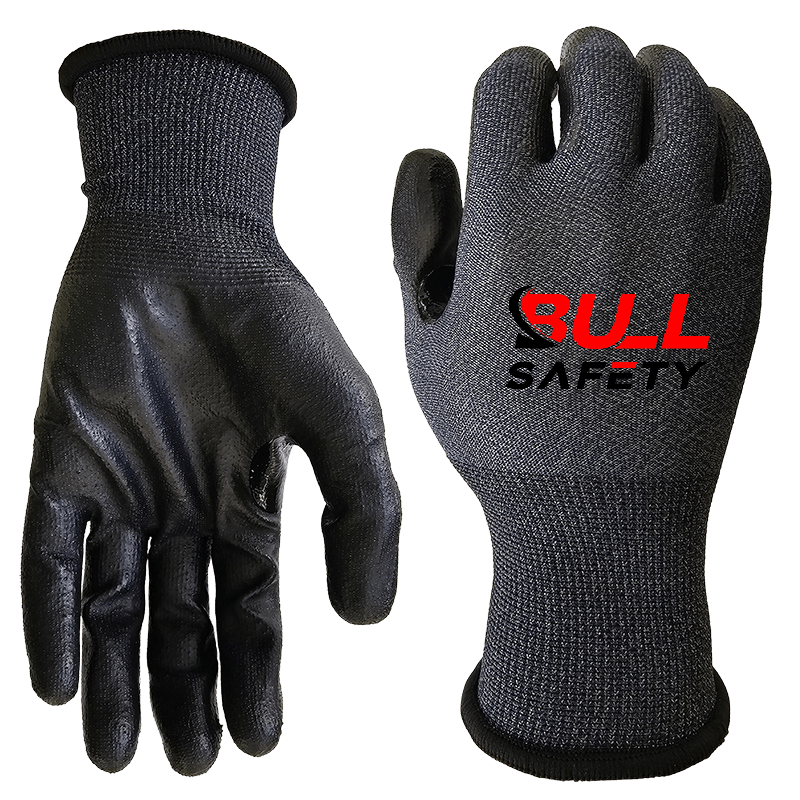 21g A3 PU palm coated graphene gloves bullsafety