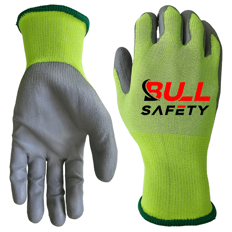 bullsafety 18g 4221D PU palm coated gloves-min