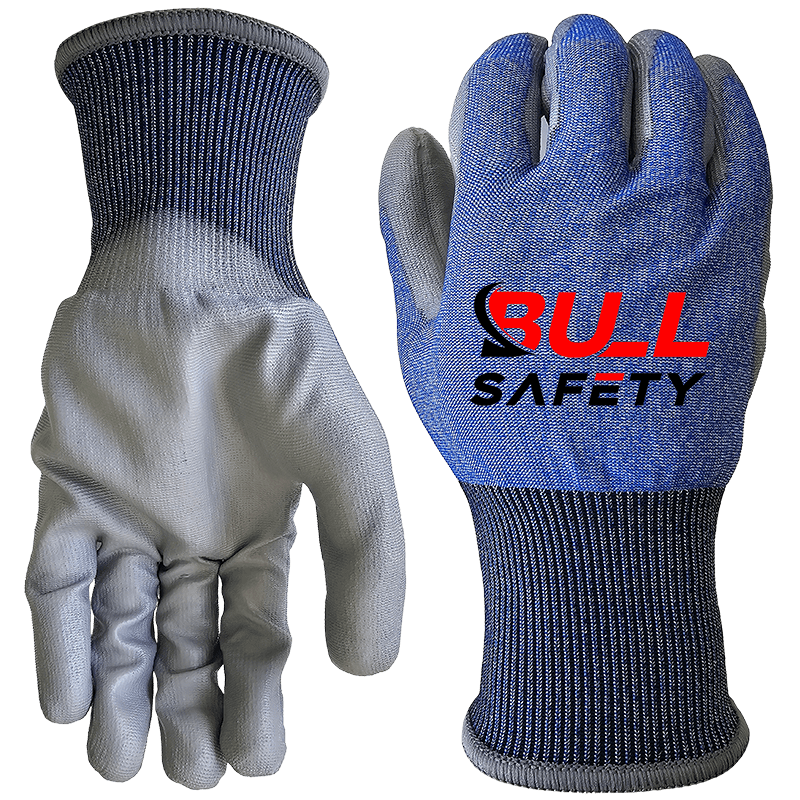 bullsafety 18g 4221E PU palm coated gloves-min